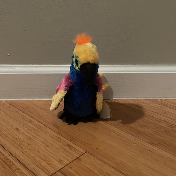 BEANIE BOOS! All have tags!practically new, parrot, dragon and bird. - Picture 2 of 4